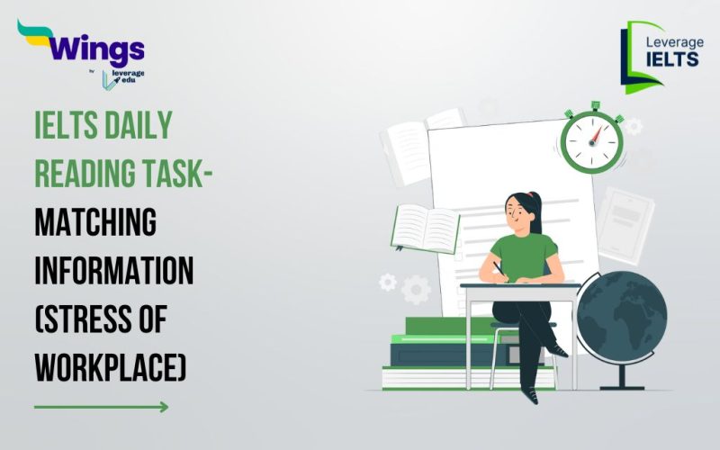 IELTS Daily Reading Task- Matching Information (Stress of Workplace)