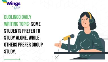 Duolingo Daily Writing Topic- Some students prefer to study alone, while others prefer group study.