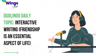 Duolingo Daily Topic: Interactive Writing (Friendship is an essential aspect of life)