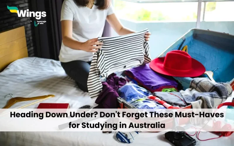 Study Abroad Packing List for Australia