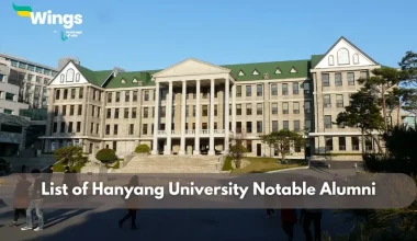 Hanyang University Notable Alumni