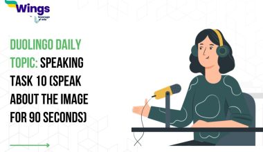 Duolingo Daily Topic: Speaking Task 10 (Speak about the image for 90 seconds)