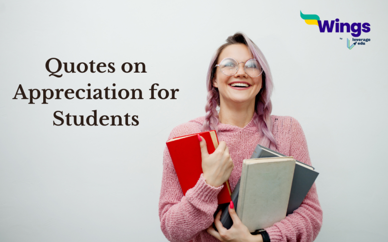 quotes on appreciation for students