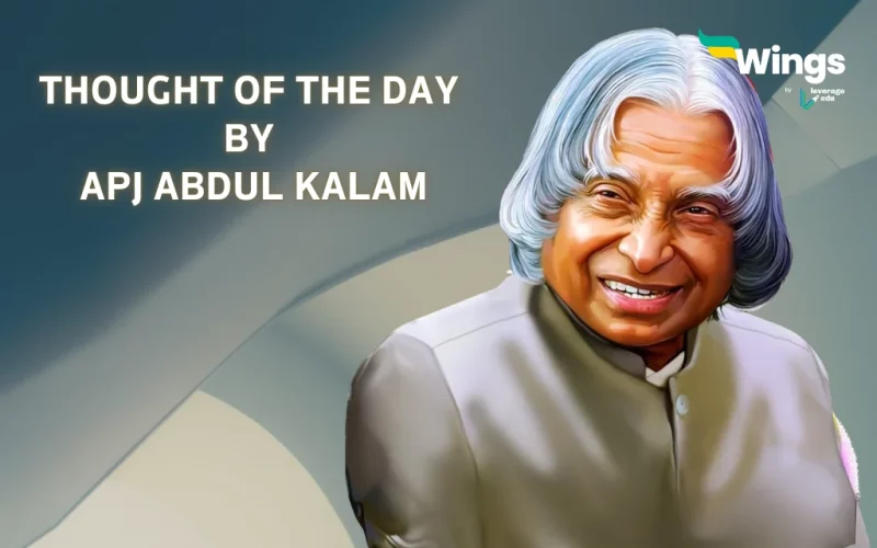 thought of the day by abdul kalam