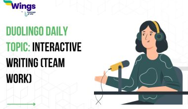 Duolingo Daily Topic: Interactive Writing (Team Work)