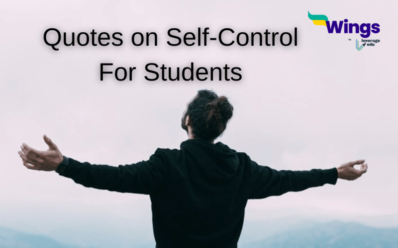 Quotes on Self-Control For Students