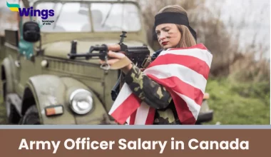 army officer salary in canada