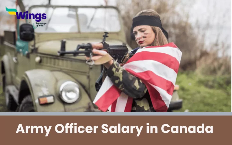 army officer salary in canada