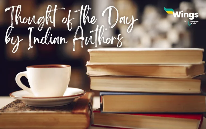 thought of the day by indian authors