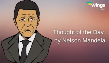Thought of the day by nelson mandela