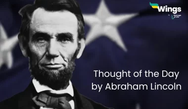 thought of the day by abraham lincoln
