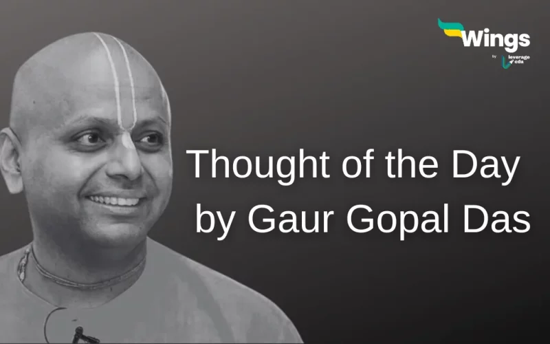 thought of the day by gaur gopal das