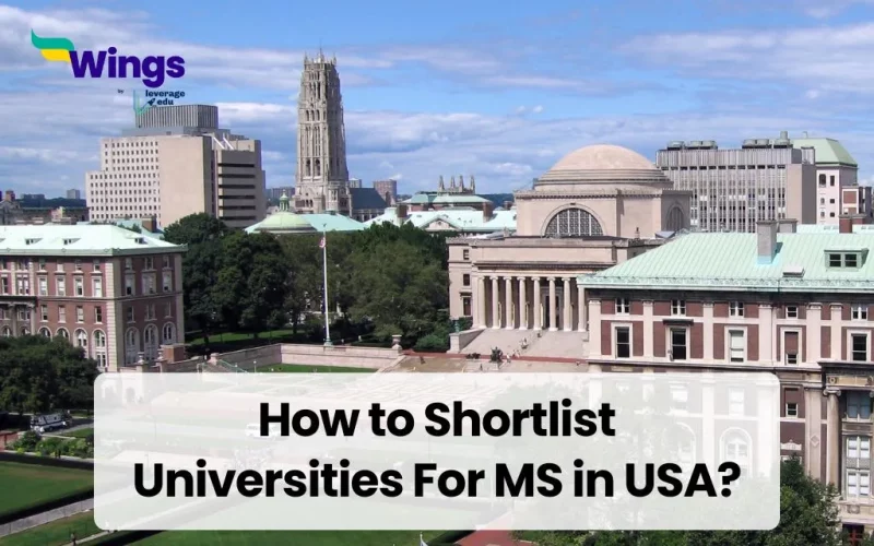 How to Shortlist Universities For MS in USA?