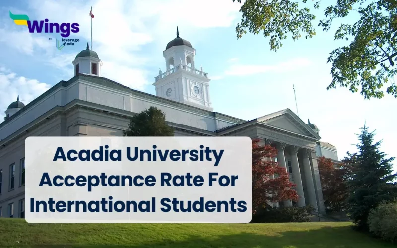 Acadia University Acceptance rate