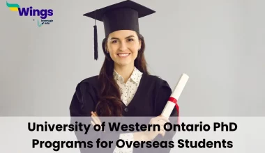 University of Western Ontario PhD Programs for Overseas Students