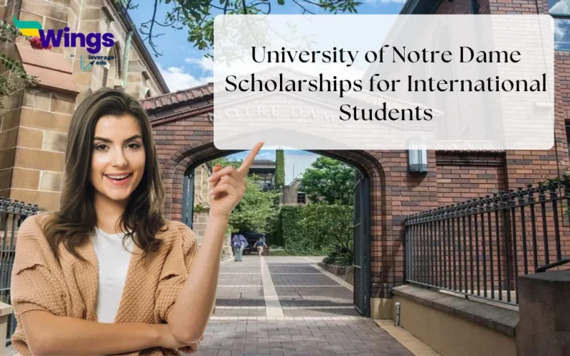 university of notre dame scholarships for international students