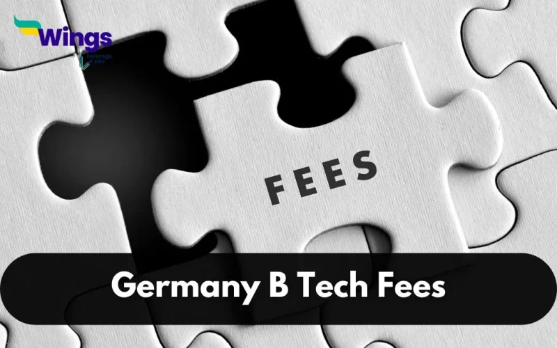 Germany B Tech Fees