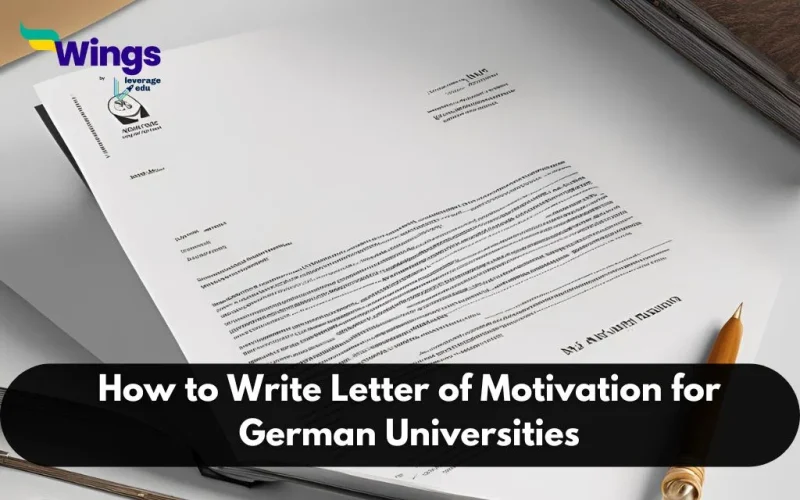 letter of motivation for german universities