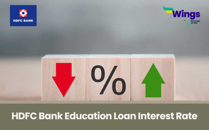 HDFC Bank Education Loan Interest Rate