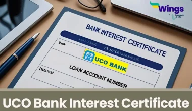 UCO Bank Interest Certificate for Education Loans